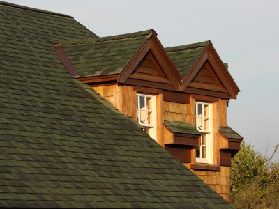 Shingle roofing by Sentry Construction